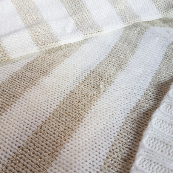 BNWT Bongo sweater, cream & beige & gold - Picture 6 of 6